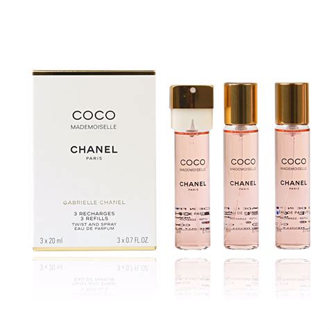 coco chanel mademoiselle perfume box|chanel coco mademoiselle perfume refills.